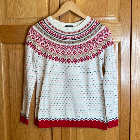Talbots Sweaters - Talbots Fair Isle sweater size xsP. Great condition lambs wool